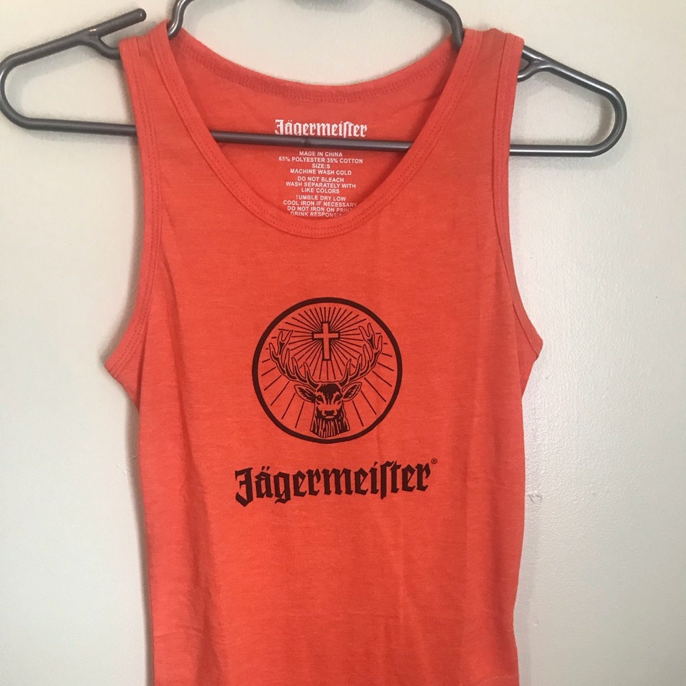 Jagermeister Orange Tank Top